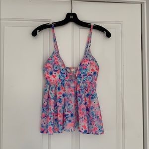 Millau floral tank top